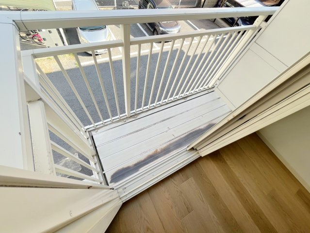 セフィラ渋木のバルコニー