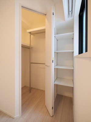 【収納】 | レジデンス東中野ガーデン | ウォークインクローゼット。