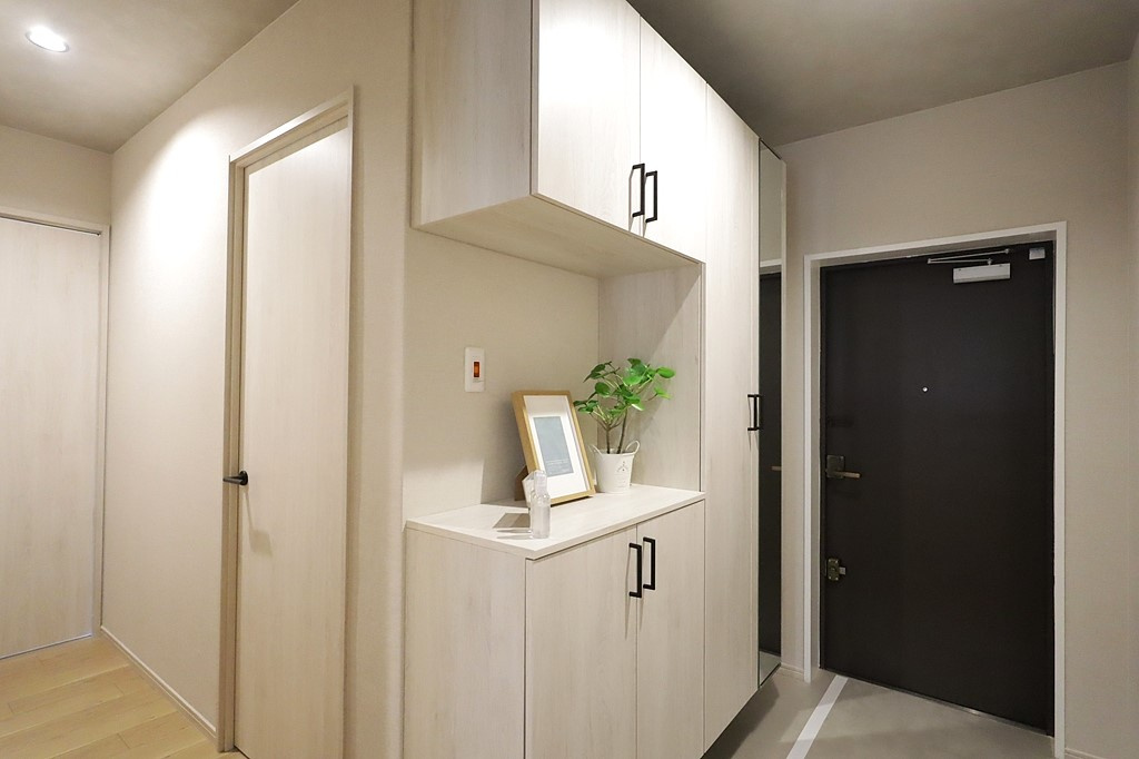 東急ドエル・アルス津雲台の玄関