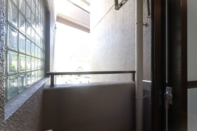 東急ドエル・アルス津雲台のバルコニー