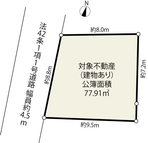大和市西鶴間6丁目土地の画像