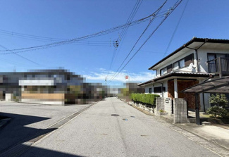 【前面道路含む現地写真】 | 野洲市近江富士１丁目　売土地