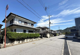 【前面道路含む現地写真】 | 野洲市近江富士１丁目　売土地