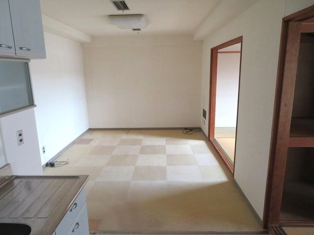 常盤コーポの居間・リビング