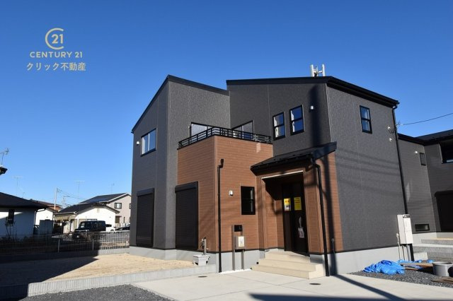 リーブルガーデン  ひたちなか稲田　10期　4の外観|佐和駅車9分。佐野小徒歩17分。佐野中徒歩19分。
幹線道路へのアクセス良好で通勤、通学、お買い物にも便利！
近隣は商業施設充実で生活利便性◎