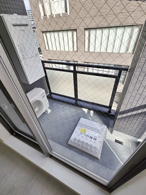 板橋区中丸町の賃貸マンションのバルコニー