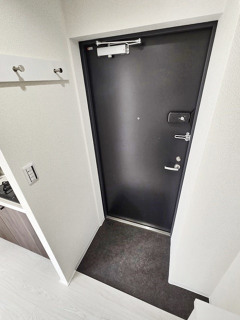 板橋区中丸町の賃貸マンションの玄関