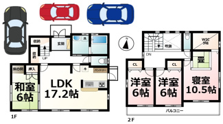 【間取り】 | 松が丘２丁目
