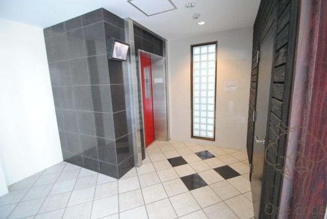 大淀北第一マンションのロビー
