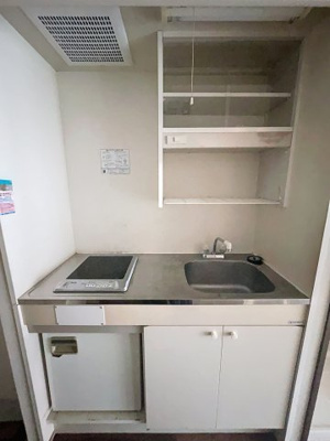 【キッチン】 | フェリカ宮崎台 | ※ミニ冷蔵庫がついていないお部屋もございます。