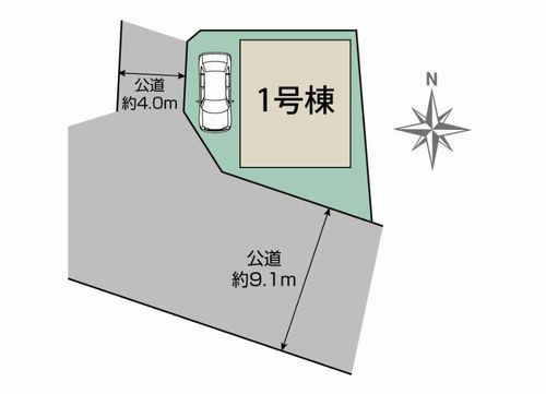 【区画図】 | 【仲介手数料０円】相模原市南区磯部　新築一戸建て | 相模原市南区磯部　新築一戸建て