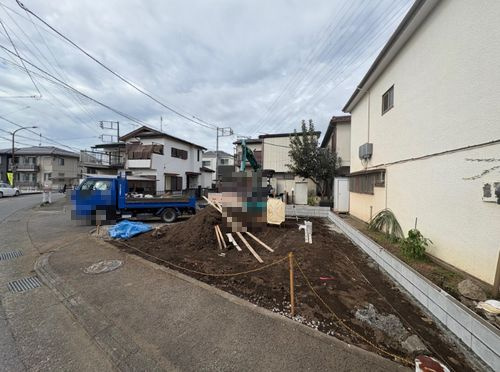 【前面道路含む現地写真】 | 【仲介手数料０円】相模原市南区磯部　新築一戸建て | 相模原市南区磯部　新築一戸建て