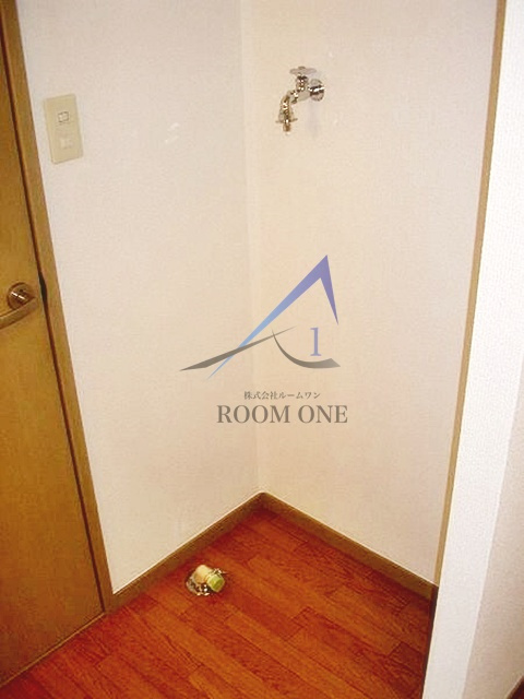 セントラルハイツの設備|洗濯機置き場です。