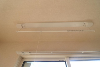  | ドミール八幡Ⅲ | 可動式室内物干し