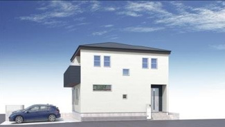 【外観】 | 寒川町中瀬  1号棟 | イメージパース（完成時に現況と異なる場合は現況優先となります）