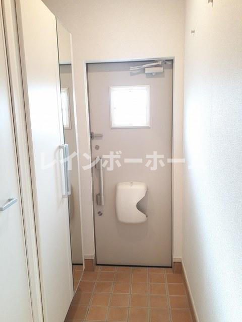 サングレースの玄関|ゆったりとした玄関です