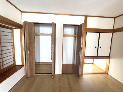 岸和田市箕土路町２丁目　中古住宅の収納|ハウスクリーニング済