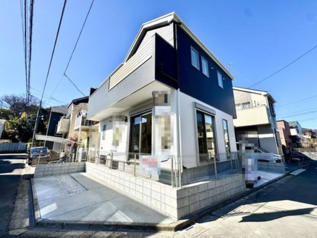 【前面道路含む現地写真】 | 大和市上和田3期 新築戸建 全1棟
