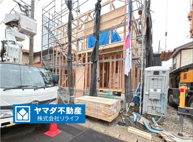 【商談中】クワイエ　大口町余野２丁目第7　全2区画分譲の外観|「現地（2025年10月16日）撮影」　
■外観写真　
■ヤマダ不動産　株式会社リライフ　