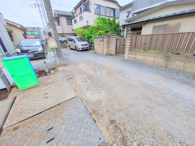 【新築分譲住宅】富士見市上沢3期の前面道路含む現地写真