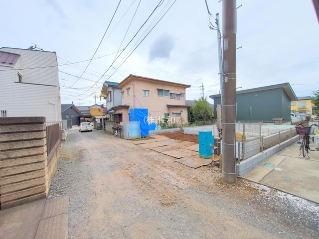 【新築分譲住宅】富士見市上沢3期の前面道路含む現地写真