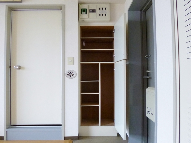 グローバリービューテラスⅣの玄関|玄関周りのお写真です。