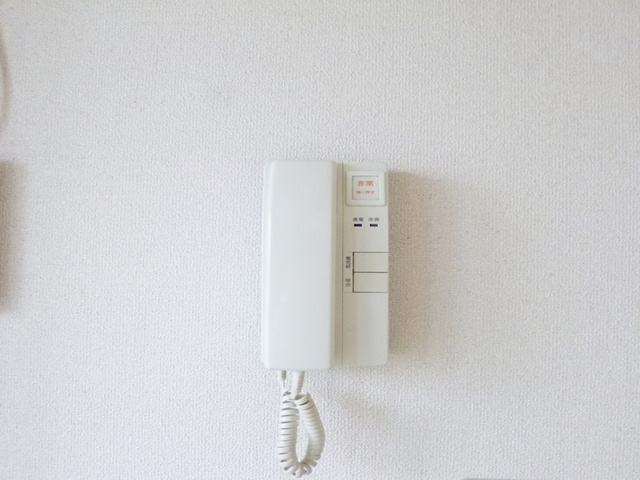 グローバリービューテラスⅣのセキュリティ|インターホンがついています。