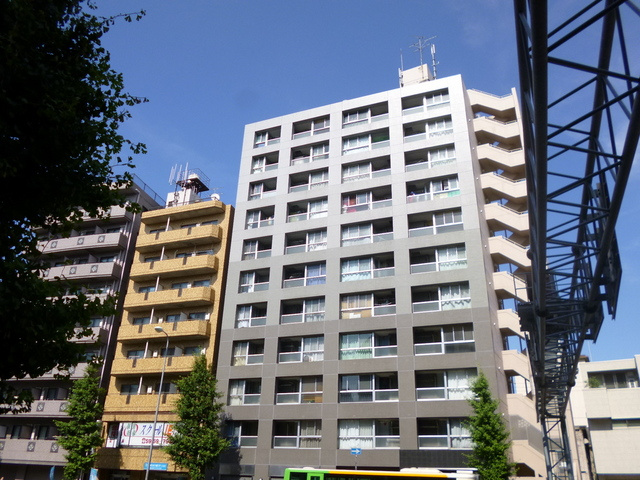 グローバリービューテラスⅣの外観|陽当たり良好のマンションです