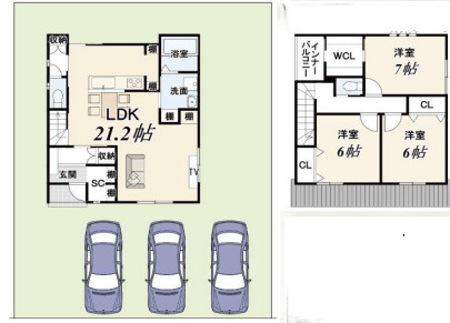 【参考プラン】 | S11960-岩倉北