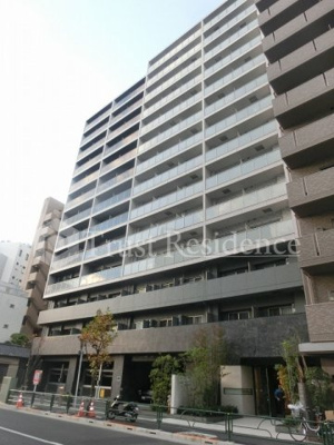 【外観】 | ガーラ・プレシャス門前仲町 | オートロック、モニター付きインターホン、宅配BOX、敷地内ゴミ置き場