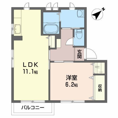グランセレッソ Ｆの間取り