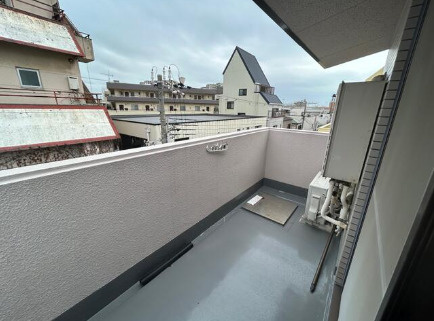 Ａスクエアのバルコニー