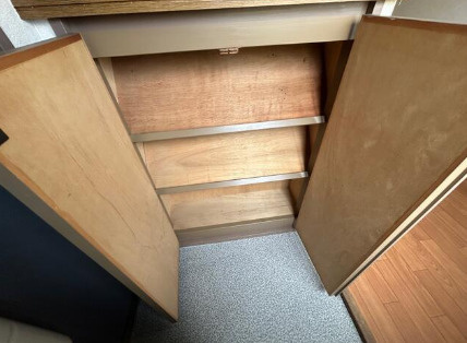 Ａスクエアの収納