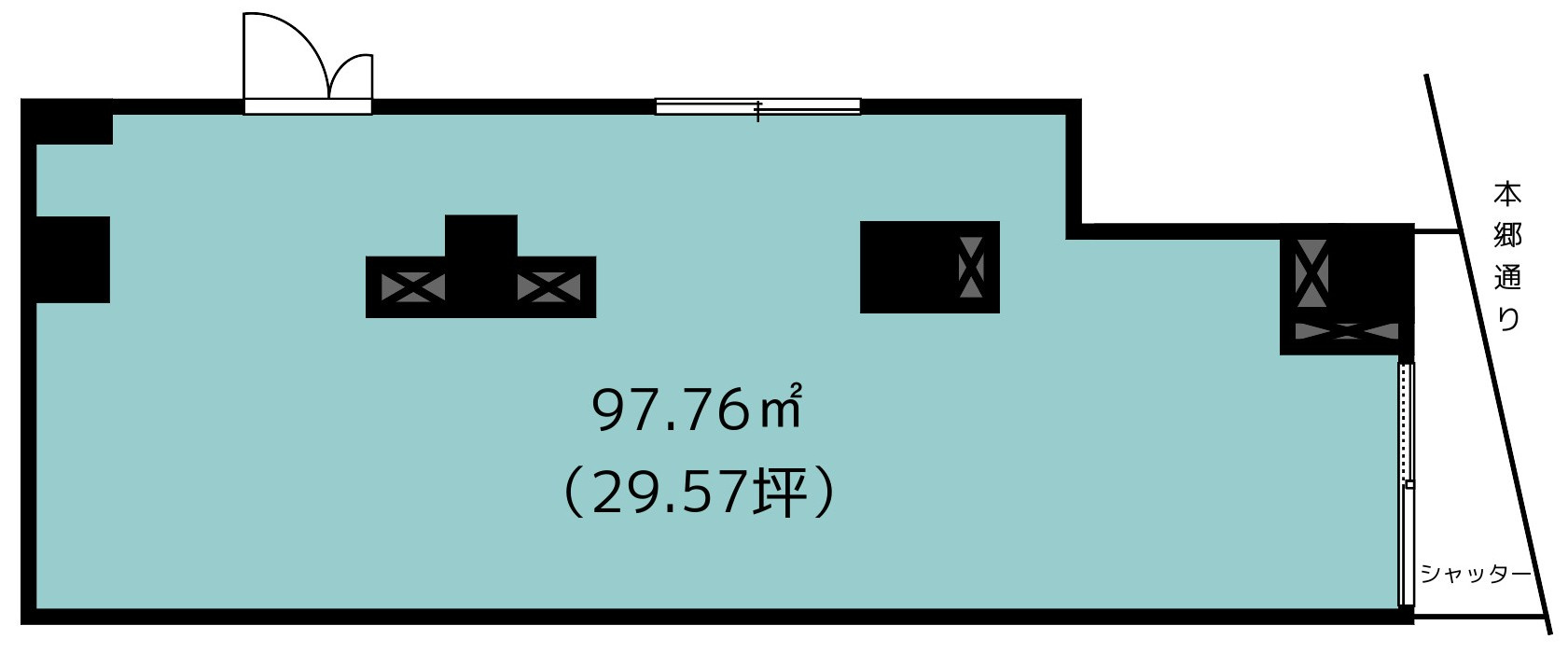 コスモ文京向丘の間取り