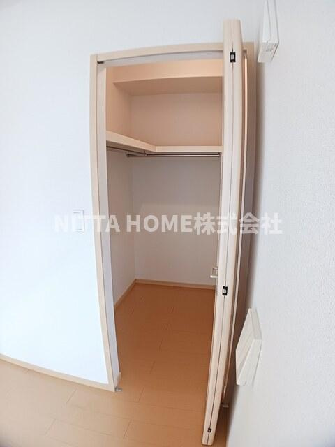 ラブリーコートの収納|ウォークインクローゼットを設置済み◇