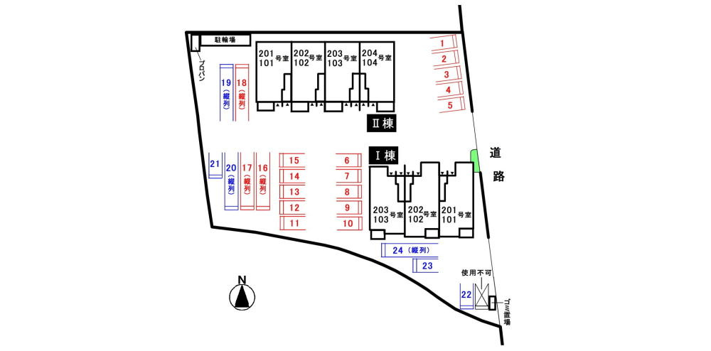 アルバ・グランデ　Ⅱの駐車場|駐車場