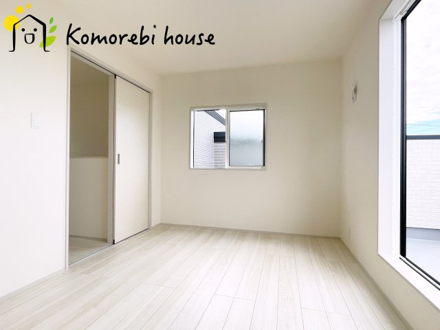 さいたま市北区宮原1丁目　2期　新築一戸建て　ブルーミングガーデン　02の洋室|スタンダードな洋室です