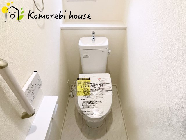 さいたま市北区宮原1丁目　2期　新築一戸建て　ブルーミングガーデン　02のトイレ|トイレもきれいです