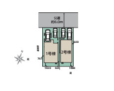 さいたま市北区宮原1丁目　2期　新築一戸建て　ブルーミングガーデン　02の区画図|2号棟