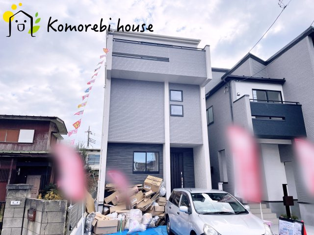 さいたま市北区宮原1丁目　2期　新築一戸建て　ブルーミングガーデン　02の外観|物件の外観です