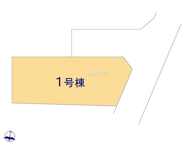 【新築分譲住宅】富士見市上沢10期の区画図