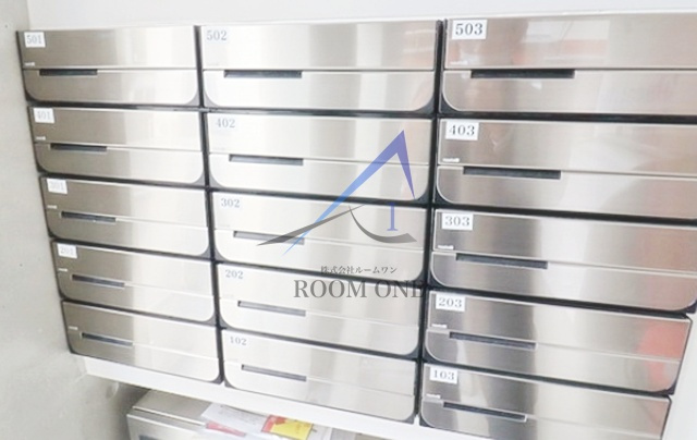 ブルースタイリオ川崎のその他共用部分|集合ポストです。