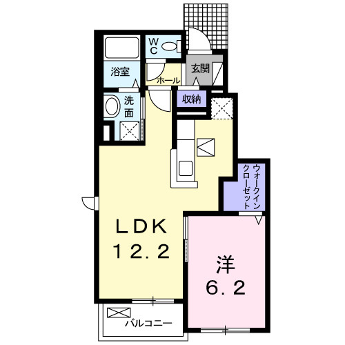 アイリス・Ⅲの間取り|間取図