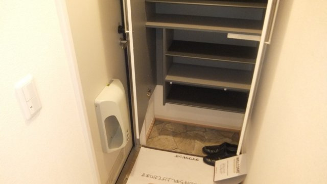 セントアンドリュースＡ棟の玄関|大容量のシューズボックスあり