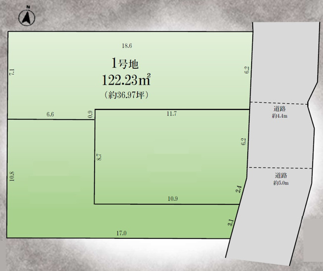 【土地図】 | 松戸市緑ヶ丘2期　全3区画