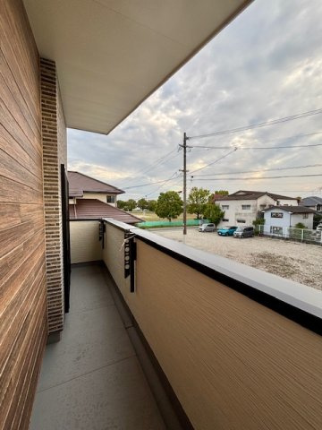 久留米市南4丁目3号地のバルコニー