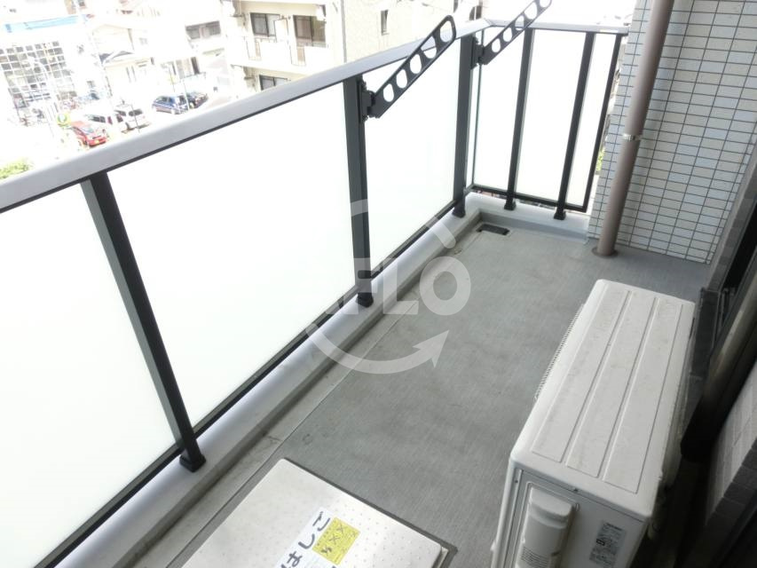レオンコンフォート難波ブランのバルコニー|レオンコンフォート難波ブラン　バルコニー
