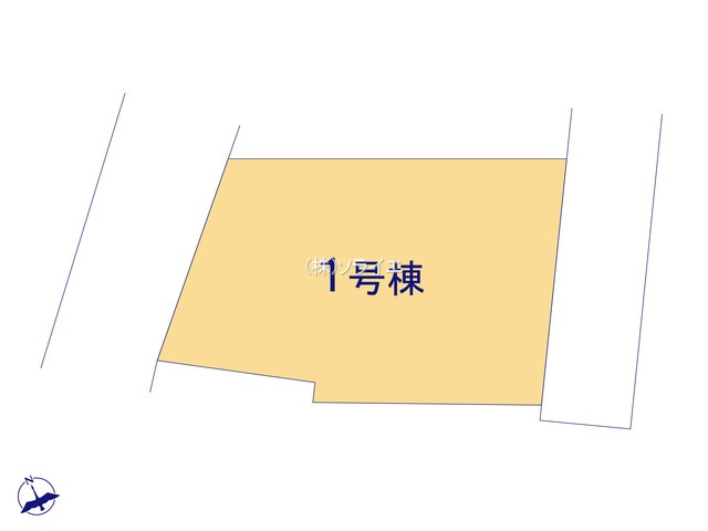 入間市豊岡1期　新築戸建ての区画図