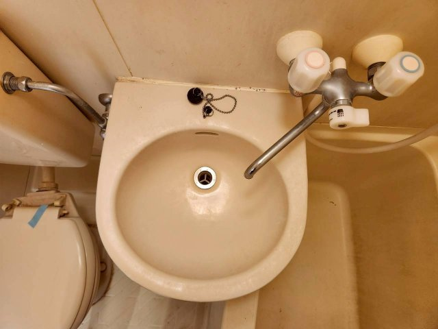 スカイコート高砂第2の洗面所