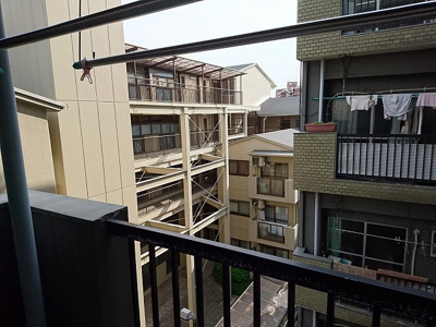 【展望】 | 三賀マンション | バルコニーからの眺望です